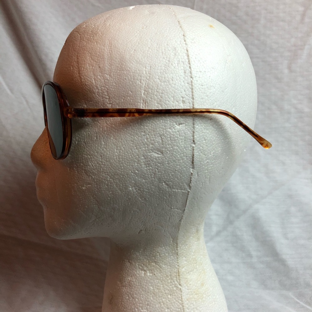 Vtg Tortoise Shell Pattern Aviators - Picture 3 of 7